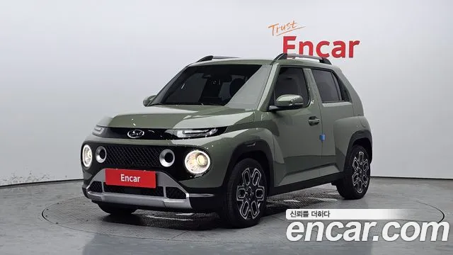 Hyundai Casper 2023 Темно-зеленый из Кореи