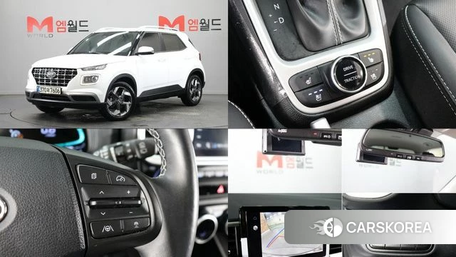 Hyundai Venue 2024 Белый из Кореи