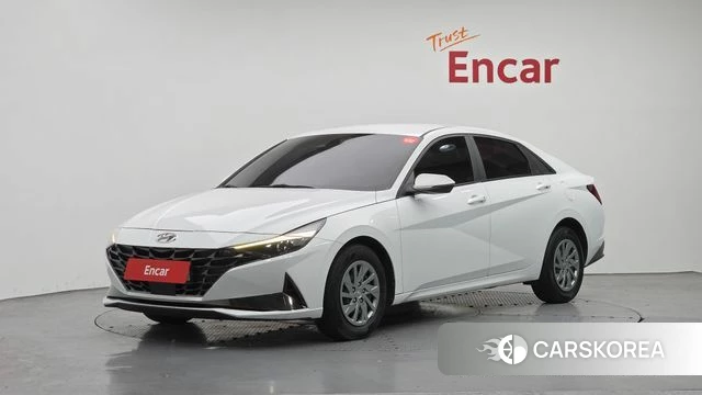 Hyundai Avante (CN7) 2020 Белый из Кореи