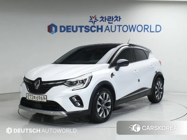 Renault Korea (Samsung) Capture 2021 Белый из Кореи