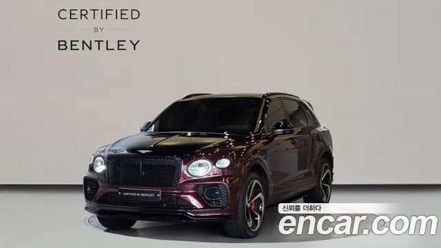 Bentley Bentayga 2023 Красный из Кореи