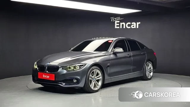 BMW 4 Series (F32) 2018 Серый из Кореи