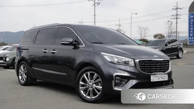 Kia The New Carnival 2019 Черный из Кореи