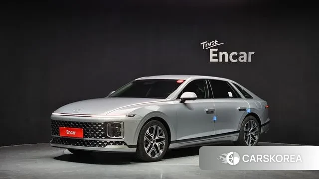 Hyundai Grandeur (GN7) 2023 Серебристо-серый из Кореи