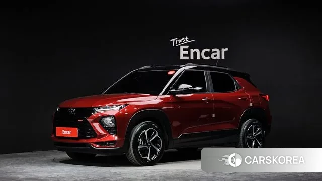 Chevrolet (GM Daewoo) Trailblazer 2022 Красный из Кореи