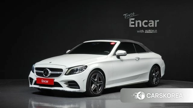 Mercedes-Benz C-Class W205 2021 Белый из Кореи