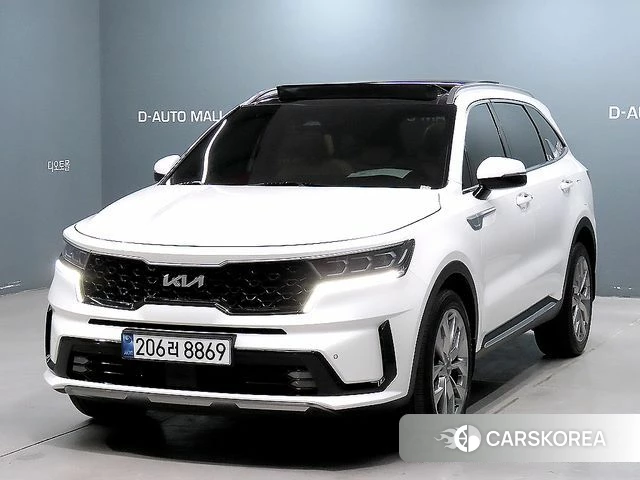 Kia Sorento 4th Generation 2022 Белый из Кореи