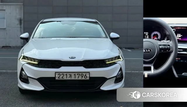 Kia K5 3rd generation 2020 Белый из Кореи