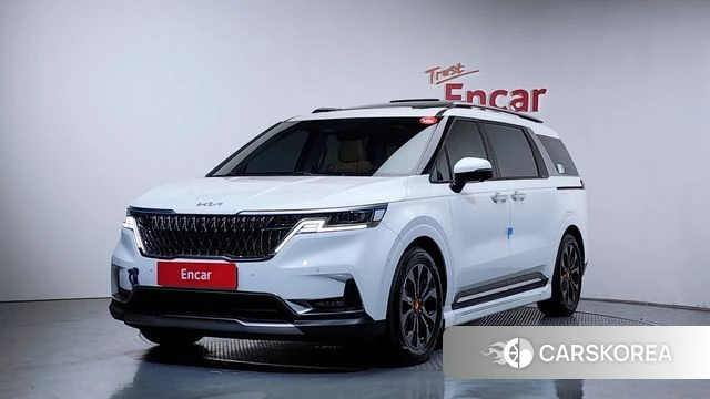 Kia Carnival 4th generation 2021 Белый из Кореи