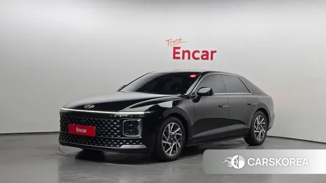 Hyundai Grandeur (GN7) 2023 Черный из Кореи