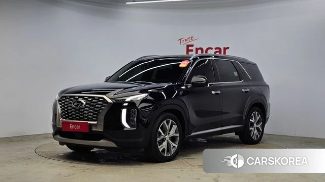 Hyundai Palisade 2022 Черный из Кореи