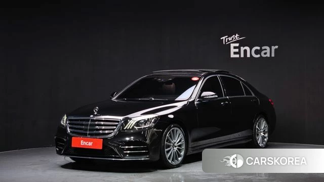 Mercedes-Benz S-Class W222 2020 Черный из Кореи