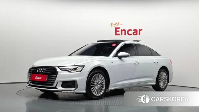 Audi A6 (C8) 2020 Белый из Кореи