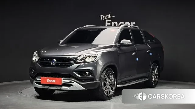 Ssangyong Rexton Sports 2018 Серый из Кореи