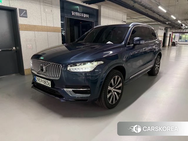 Volvo XC90 second Generation 2021 Синий из Кореи