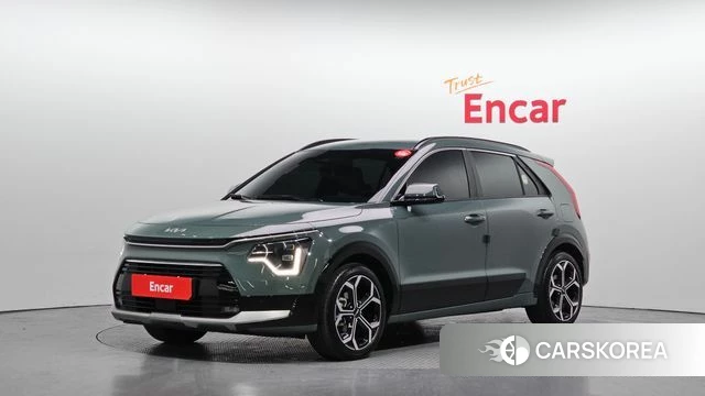 Kia Di Ol Nu Niro 2022 Зеленый из Кореи