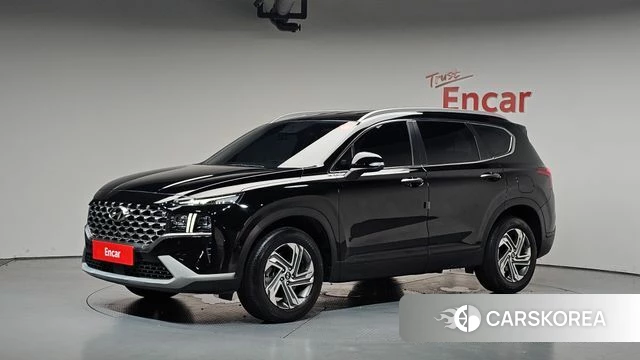 Hyundai The New Santa Fe 2022 Черный из Кореи