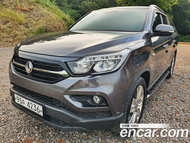 Ssangyong Rexton Sports 2018 Серый из Кореи