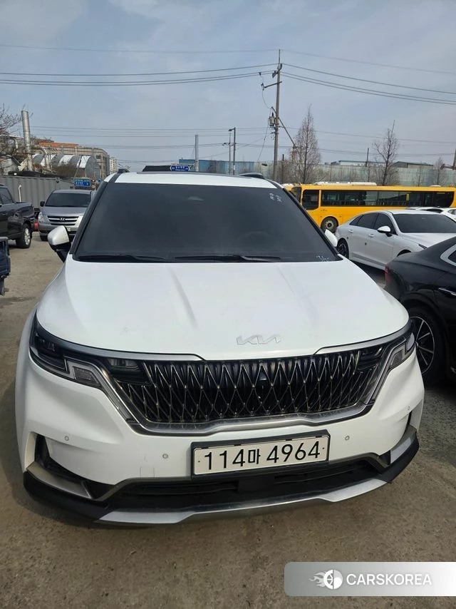 Kia Carnival 4th generation 2022 Белый из Кореи