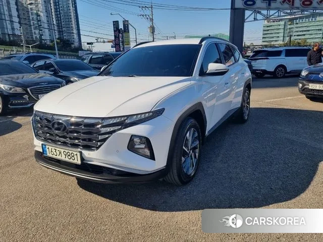 Hyundai Tucson (NX4) 2021 Белый из Кореи