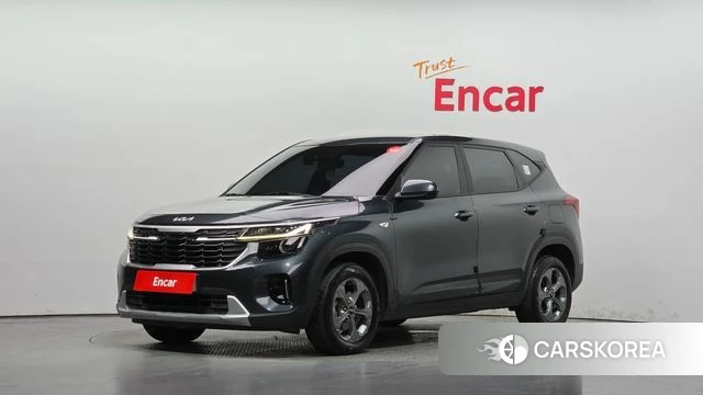 Kia The New Seltos 2023 Серый из Кореи