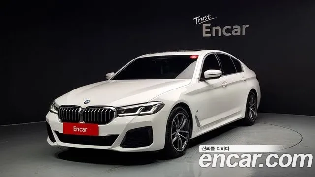 BMW 5 Series (G30) 2021 Белый из Кореи