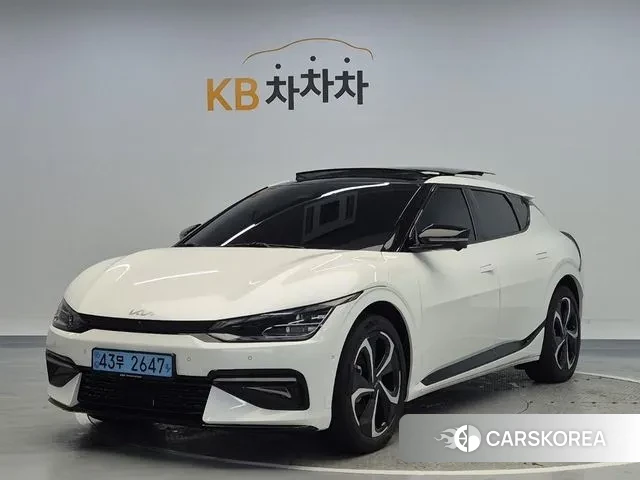 Kia EV6 2023 Белый из Кореи