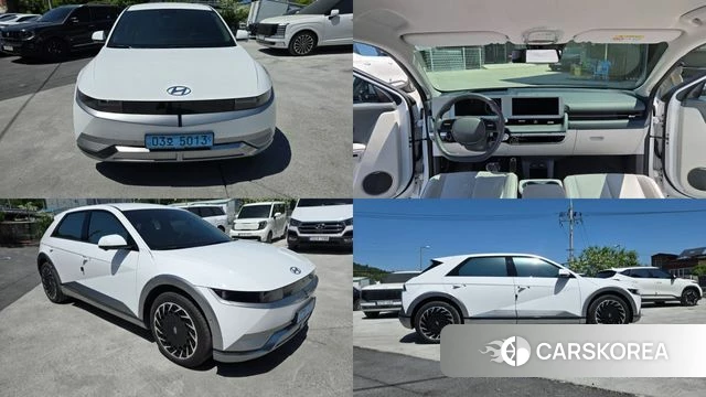 Hyundai Ionic 5 2023 Белый из Кореи