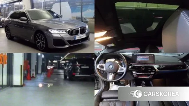 BMW 5 Series (G30) 2022 Серый из Кореи