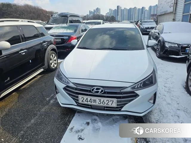 Hyundai The New Avante AD 2019 Белый из Кореи