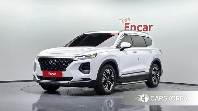 Hyundai Santa Fe TM 2019 Белый из Кореи