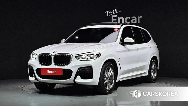 BMW X3 (G01) 2020 Белый из Кореи