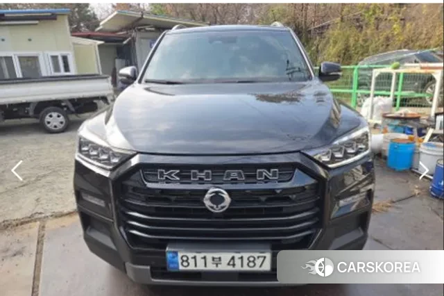 Ssangyong The New Rexton Sports Cannes 2023 Черный из Кореи
