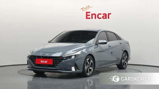 Hyundai Avante (CN7) 2022 Серый из Кореи