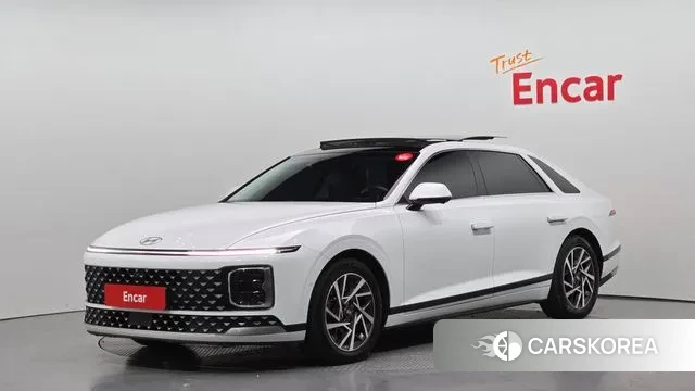 Hyundai Grandeur (GN7) 2023 Белый из Кореи