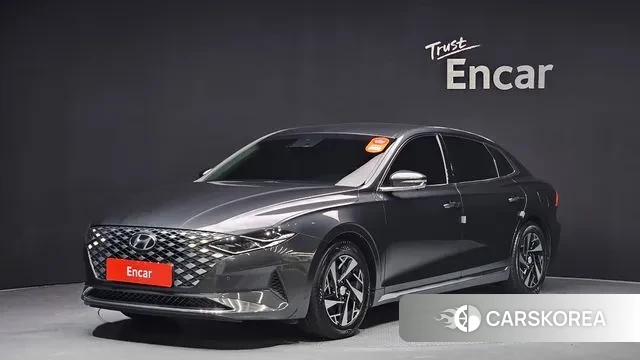 Hyundai The New Grandeur IG Hybrid 2021 Серый из Кореи