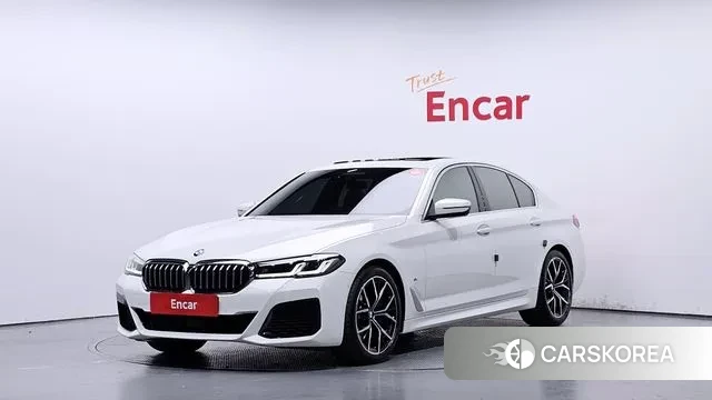 BMW 5 Series (G30) 2021 Белый из Кореи