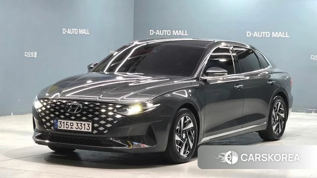 Hyundai The New Grandeur IG Hybrid 2020 Серый из Кореи