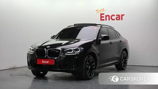 BMW X4 (G02) 2022 Черный из Кореи