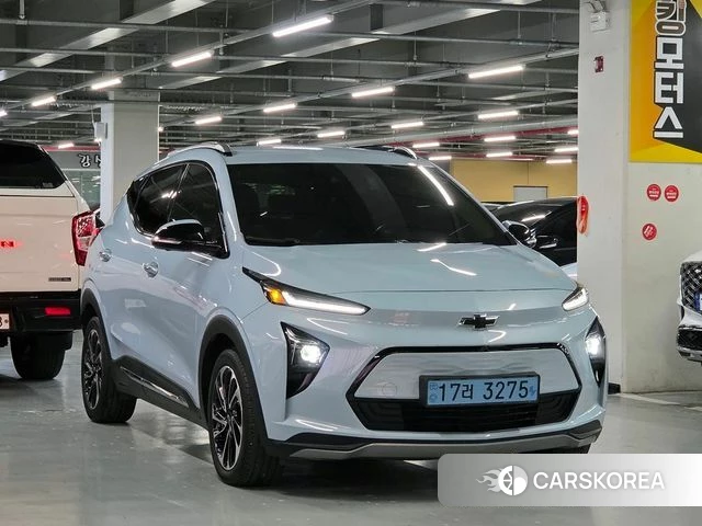 Chevrolet (GM Daewoo) Bolt EUV 2022 Синий нефрит из Кореи