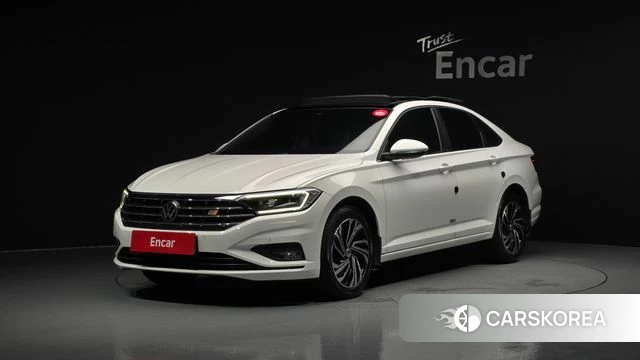 Volkswagen 7th Generation of Jetta 2021 Белый из Кореи