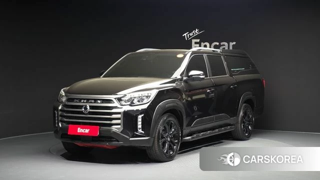 Ssangyong The New Rexton Sports Cannes 2021 Черный из Кореи