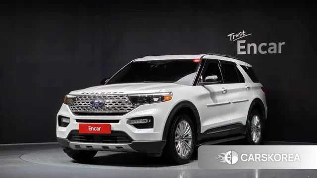 Ford Explorer 6th Generation 2020 Белый из Кореи
