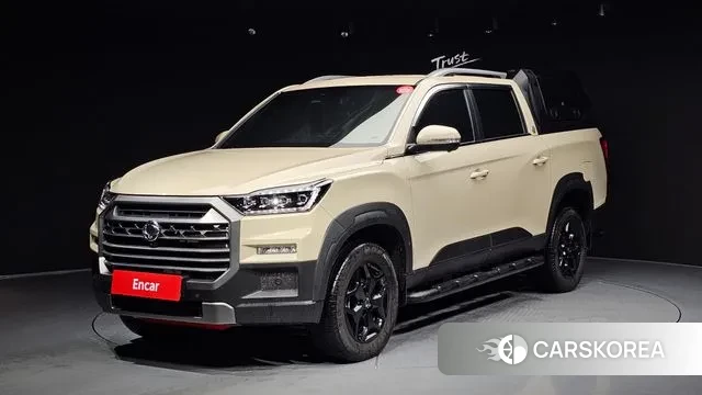 Ssangyong The New Rexton Sport 2023 Жемчужный цвет из Кореи