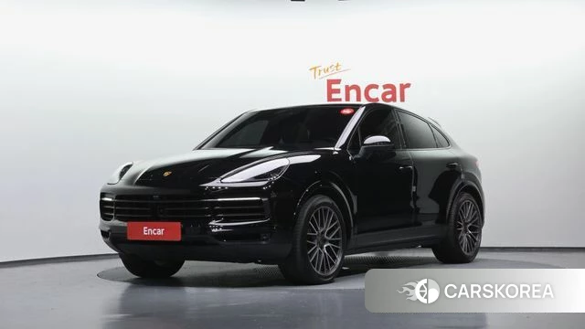 Porsche Cayenne (PO536) 2022 Черный из Кореи