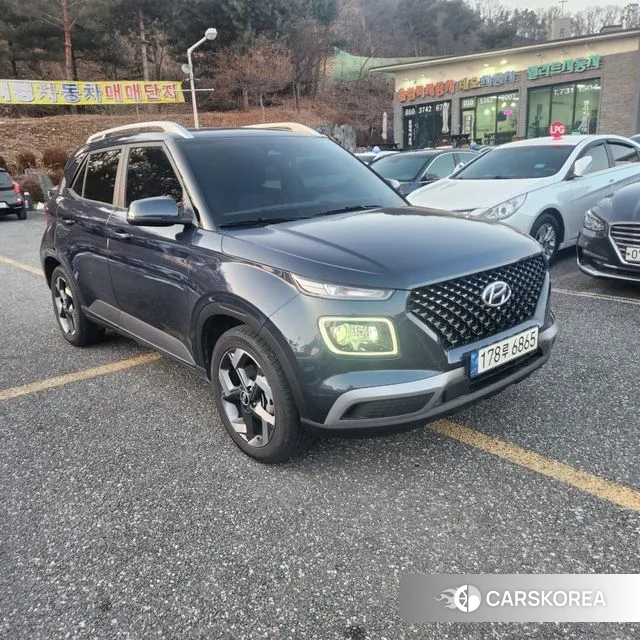 Hyundai Venue 2024 Синий из Кореи