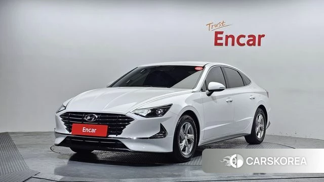Hyundai Sonata (DN8) 2020 Белый из Кореи