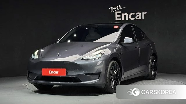 Tesla Model Y 2024 Серый из Кореи