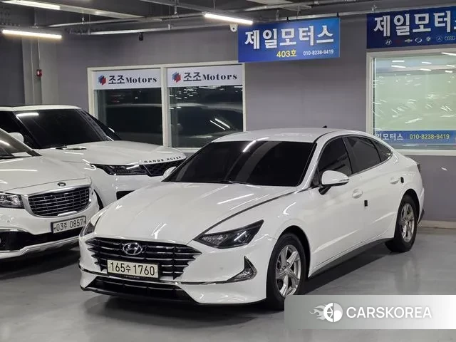 Hyundai Sonata (DN8) 2019 Жемчужный цвет из Кореи