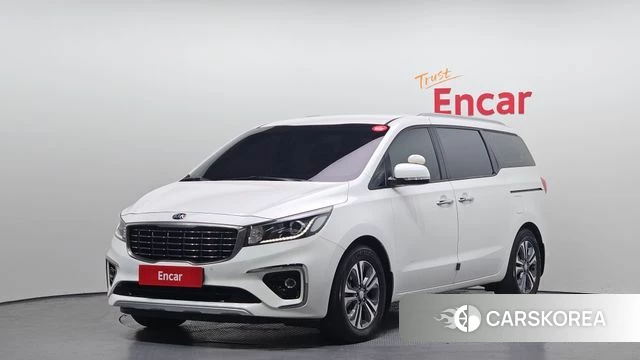 Kia The New Carnival 2020 Белый из Кореи
